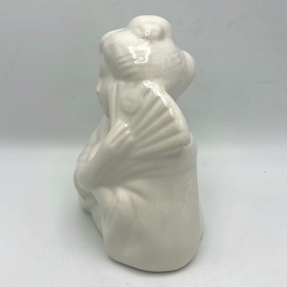 Vintage Geisha Girl Tiki - Mug White Ceramic ALOHA Barware DW121 Made in China - Picture 3 of 8